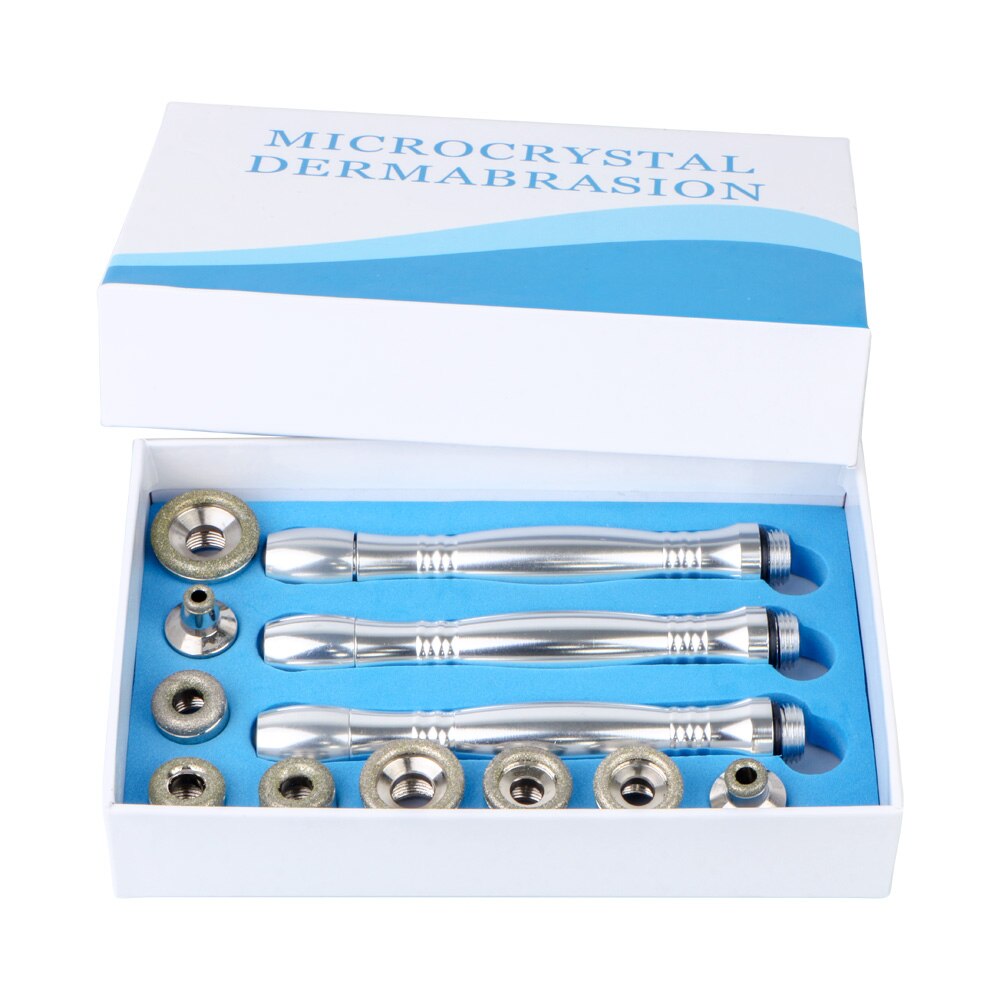Factory Replacement Parts Fits All Diamond Microdermabrasion Machine 9 Tips 3 Wands