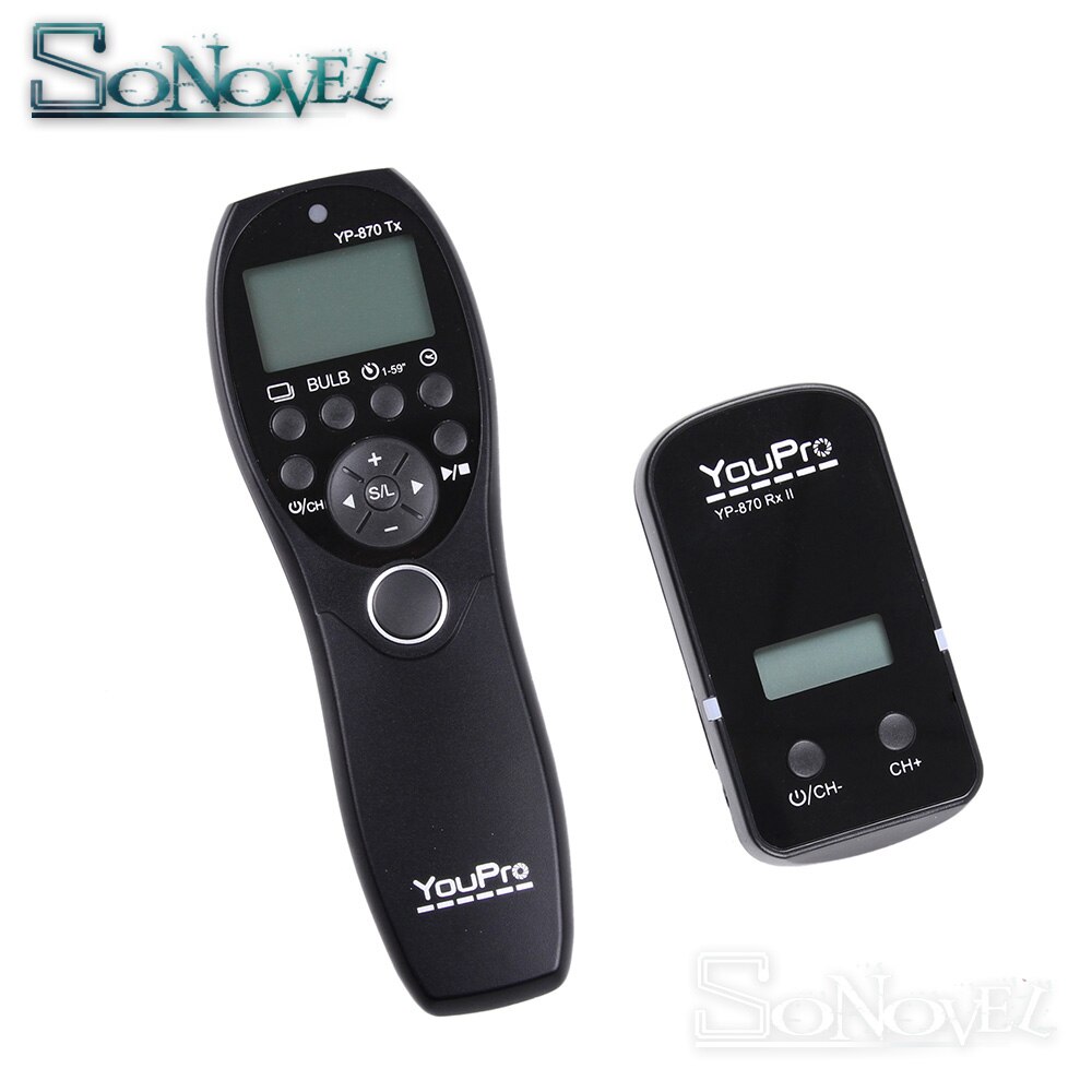 Mando a distancia con temporizador inalámbrico, 2,4G, para Canon EOS 1300D 800D 760D 750D 700D 650D 600D 200D 100D 77D 80D RS-60E3