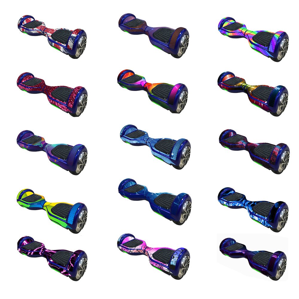 Autocollants de vol stationnaire de peau de Scooter à deux roues auto-équilibrants de 6.5 pouces couverture de peau autocollant de planche à roulettes intelligent adhésif de protection 31