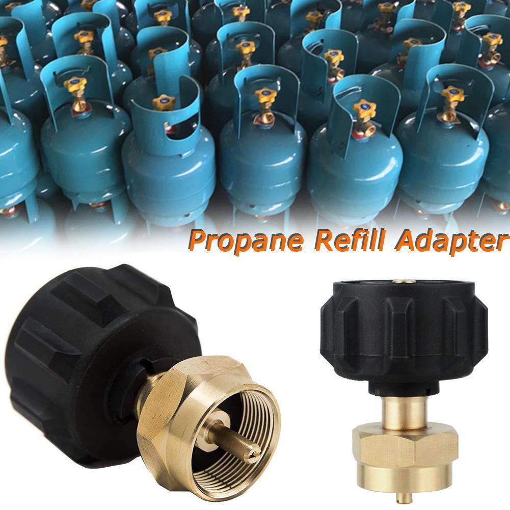 Camping Outdoor Gas Tank Inflatable Connector Gas Furnace Conversion Adapter Size Gas Bottle Transfer Interface