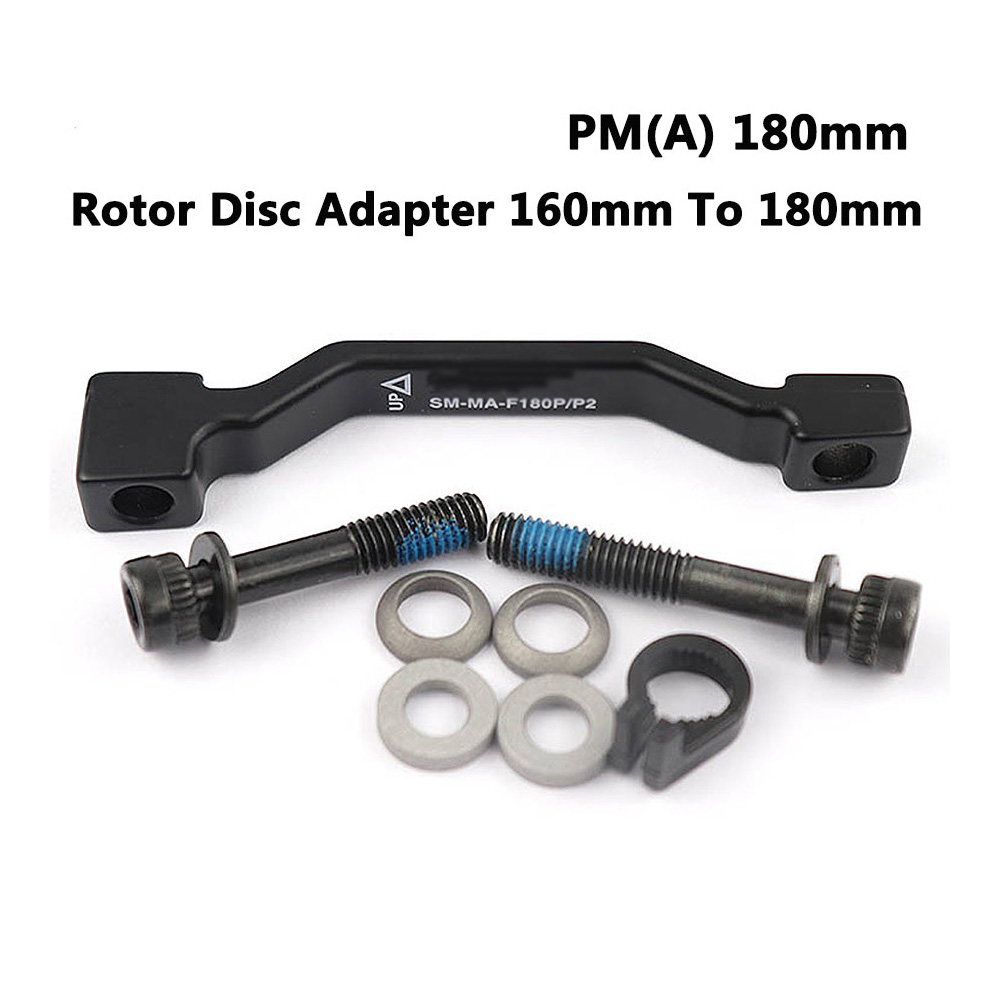 SHIMANO Originele Schijfrem Adapter PM EEN Pijler Schijfrem Beugel Voor 180mm 203mm Rotor RT86 RT81 RT56 F180P/P2 F203P/PM
