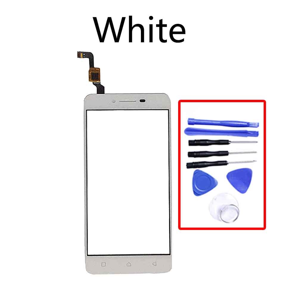 Écran tactile LCD pour Lenovo Vibe K5 Plus A6020 A6020a40 A6020a46, panneau avant en verre: White-With tool