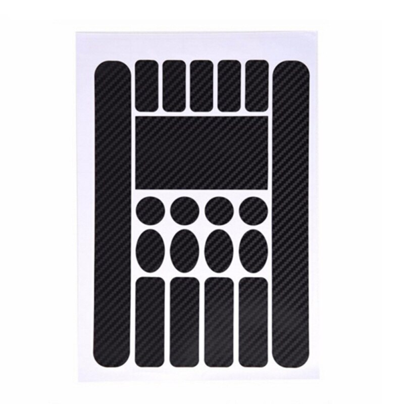 Mtb Racefiets Frame Sticker Fiets Rekken Stickers Verf Bescherming Film Beschermen Kit Outdoor Sport Fietsen Bikes Stickers: Carbon grain