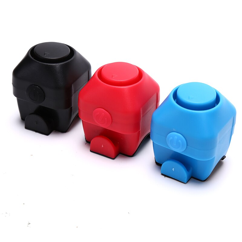 Fiets elektronische luide claxon 130 db waarschuwingsveiligheid elektrische bel politie sirene fiets stuur alarm bel fietsaccessoires