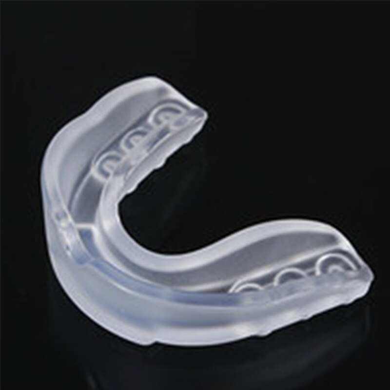 Sport Mond Guard Voor Volwassen Junior Eva Tanden Protector Voor Contact Sport Boksen Worstelen Rugby Hockey Bretels Beschermen Tanden: Transparent