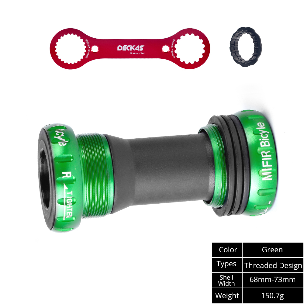 SWTXO BB91 Tretlager BB Schlüssel Werkzeug Berg Rennrad BSA Gewinde Tretlager 68/73mm für Shimano SRAM Fahrrad Kurbel: GN BB91 n Schlüssel