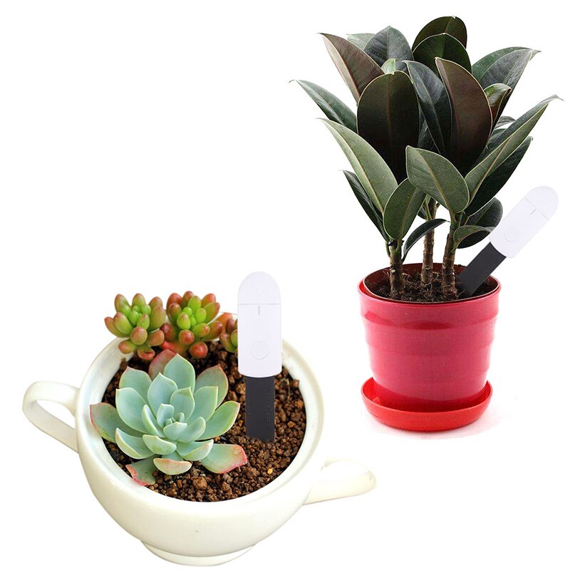 Smart Home With Light Indicator Detect Garden Portable Accurate Plant Humidity Meter Soil Moisture Tester Flower Monitor Dry Wet