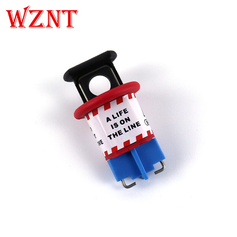Small circuit breaker lock energy isolation air switch electrical Inside of the needle outward Lock up Safety lock 4 models