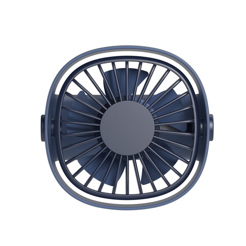 Cafele tragbarer usb-ventilator, mini-clip-desktop-ventilator, leiser ventilator mit 3 geschwindigkeiten, für zuhause, studentenwohnheim, nachttisch, desktop-büro-ventilator: Blau