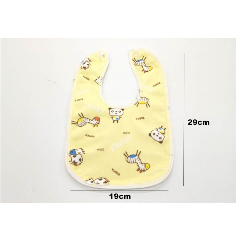 1pc Baby Lätzchen Bandana Wasserdichte 100% baumwolle Babadores rülpsen speichel handtuch Karikatur Jungen Mädchen zubehör kleidung