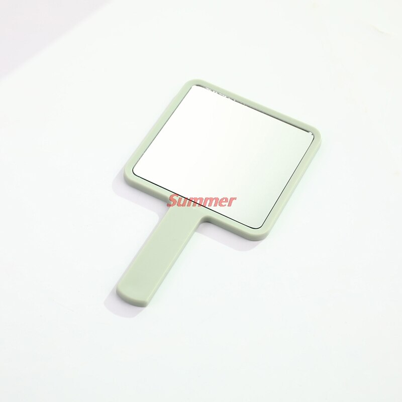 Handle Mirror Square Makeup Mirror Handheld Vanity Mirror Hand Mirror Makeup: GN