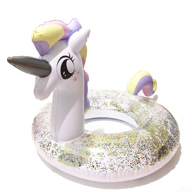 Prinses Paard Seat Opblaasbare Pool Float Baby Zomer Reddingsboei Water Fun Speelgoed Zomer Zwemmen Sbort Baby Meisje Speelgoed