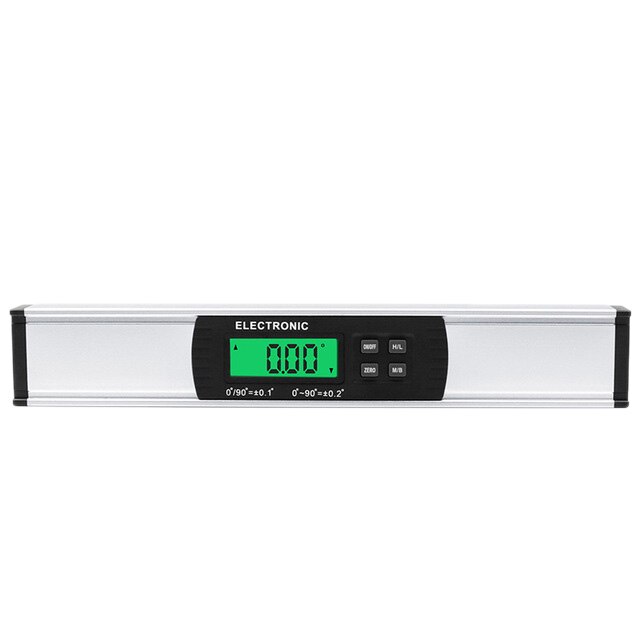 Produktbild von Digitaler Torpedo-Wasserwaage Und Winkelmesser Messgerät, Neodym-Magnete, Helles LCD-Display, IP54, Staub- Und Wasserabweisend, Mit Tragetasche