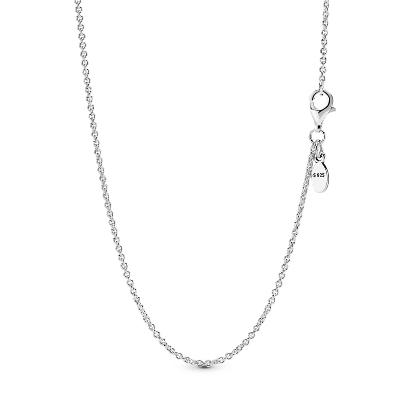 Vendita calda 925 Sterling Silver Classic Cable Chain Necklace Chain Sterling Silver Jewelry Gift Making