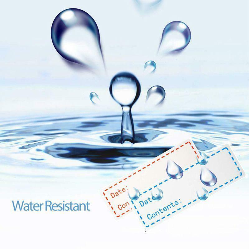 150pcs/roll Kitchen Sticker Refrigerator Freezer Food Storage Date Content Label Home DIY Easy Clean No Residue