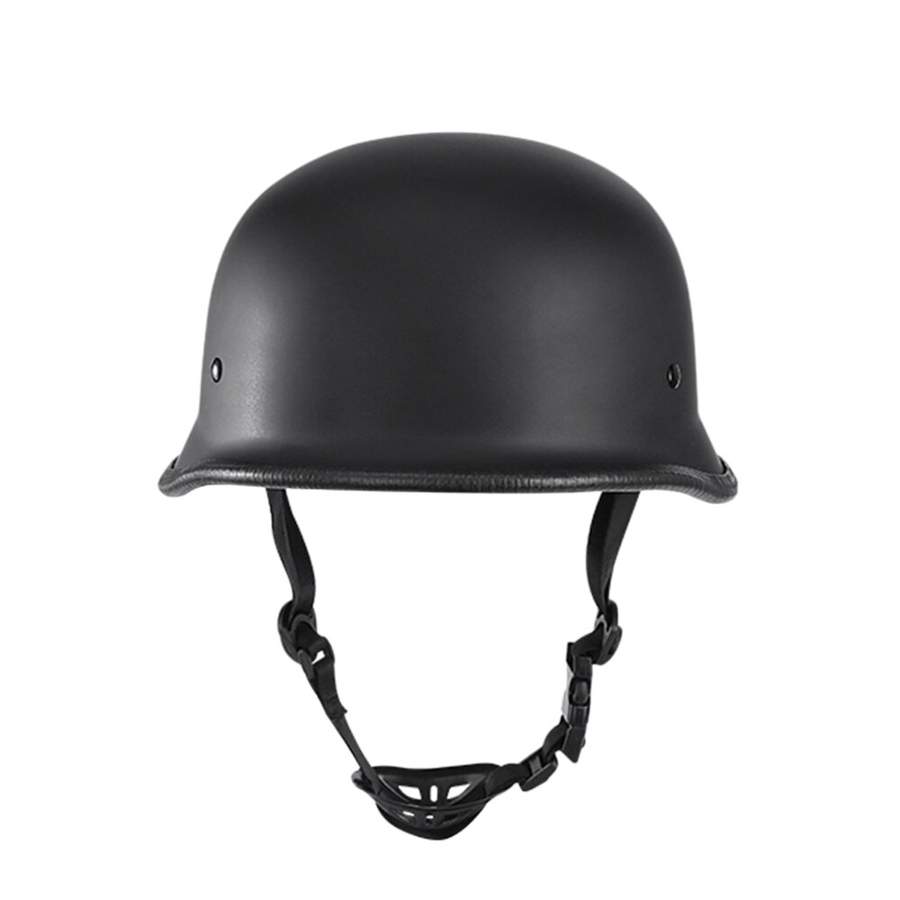 1PC Retro Cycling Helmet Outdoor Riding Half Helmet Motorcycle Locomotive Safety Helmet - Size M