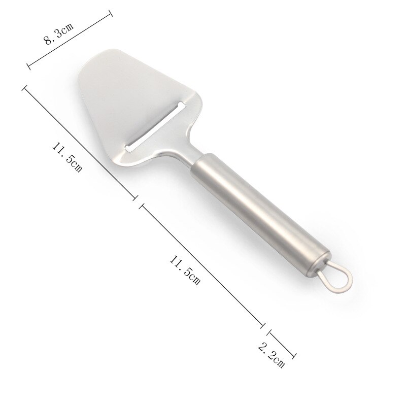 Kjøkken dingser rustfritt stål ost skinke flaking skive kniv trekant ost skreller smør spade kniv