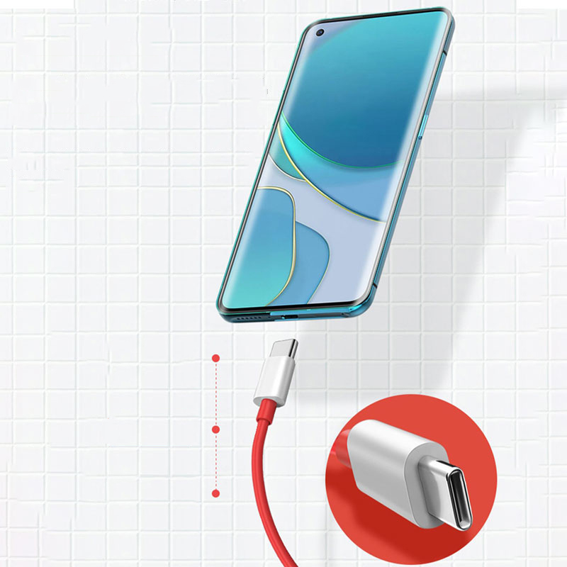 Original oneplus usb-c-zu-usb-c-kabel Kette aufladen 6.5a Bindestrich pd-kabel für oneplus 1+ 9, 8 Profi , 9r 9rt 8t nord ,  n10 und 65w (ladekabel)