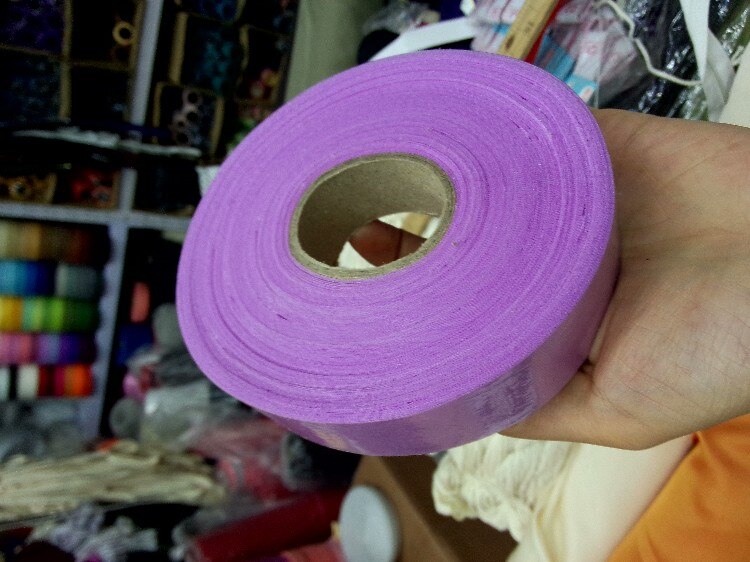 3cm 60 meter Unfolded Cotton Polyester Bias Binding Tapes Patchwork Trim Covered Insertion Upholstery Sewing Textile Webbing: purple