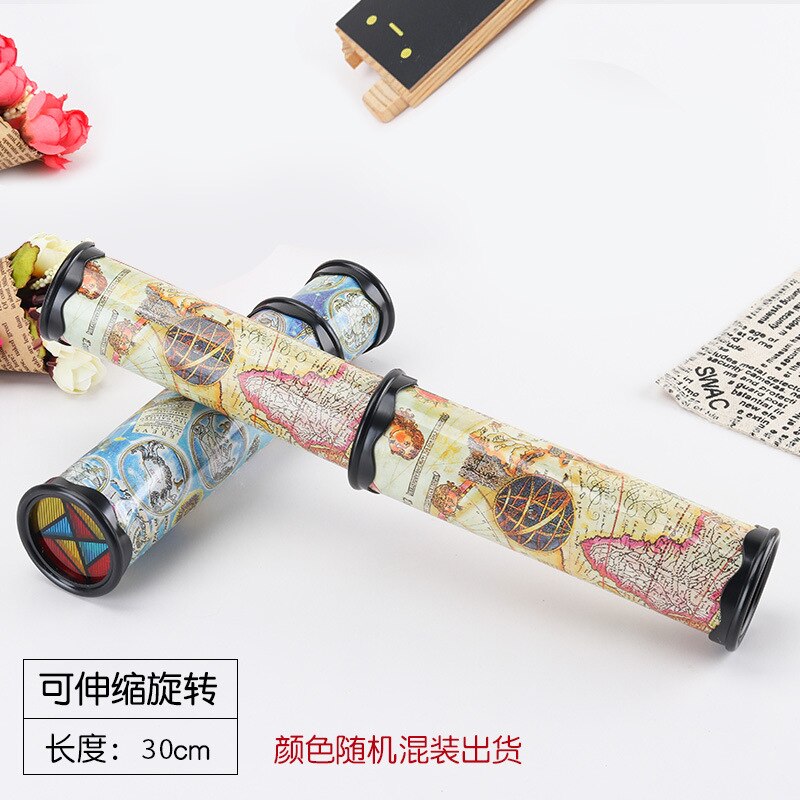 Große Kaleidoscopes Kinder Spielzeug Rotation Einstellbar Kaleidoskop Phantasie Farbe Welt Pädagogisches Spielzeug Für Kinder Kindergarten spielzeug: 30cm 01