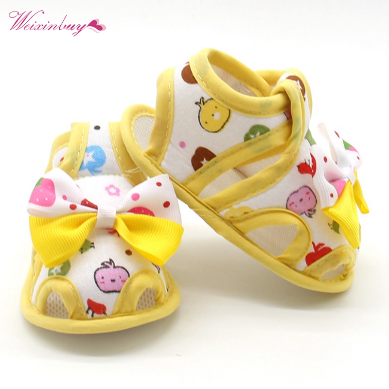Baby schuhe Sandalen Blume Druck Für Mädchen Herbst Baumwolle Prinzessin Baby Kleinkind freundlicher Weiche Weiche Sohle Stoff Schuhe