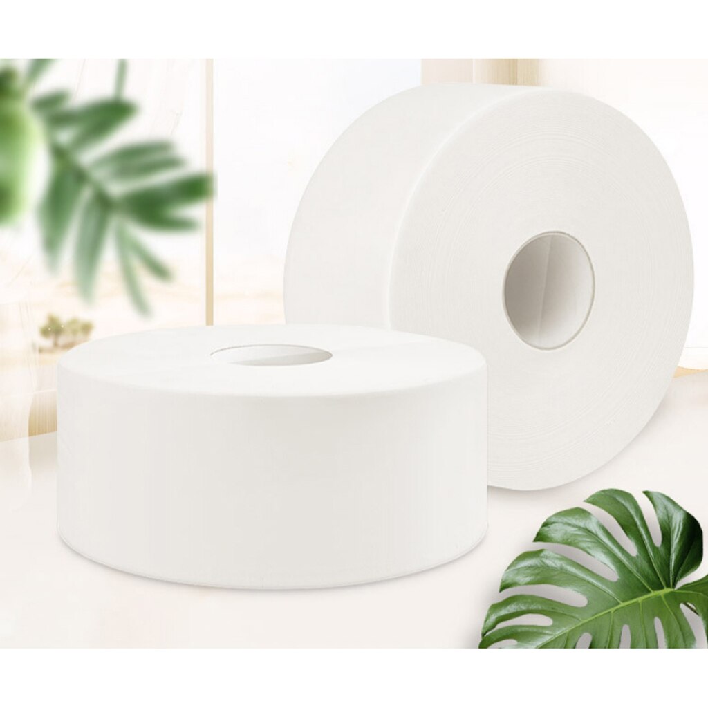 1 rouleau de papier hygiénique en rouleau Jumbo de supérieure 3 couches de papier hygiénique doux en bois natif