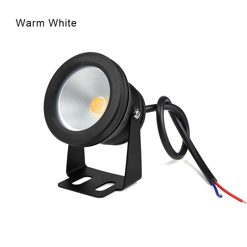 10w led zwembadspots,  ip65 onderwater aquariumlampen, 12v fonteinen, vijververlichting, rgb/wit/warm wit: Warm wit