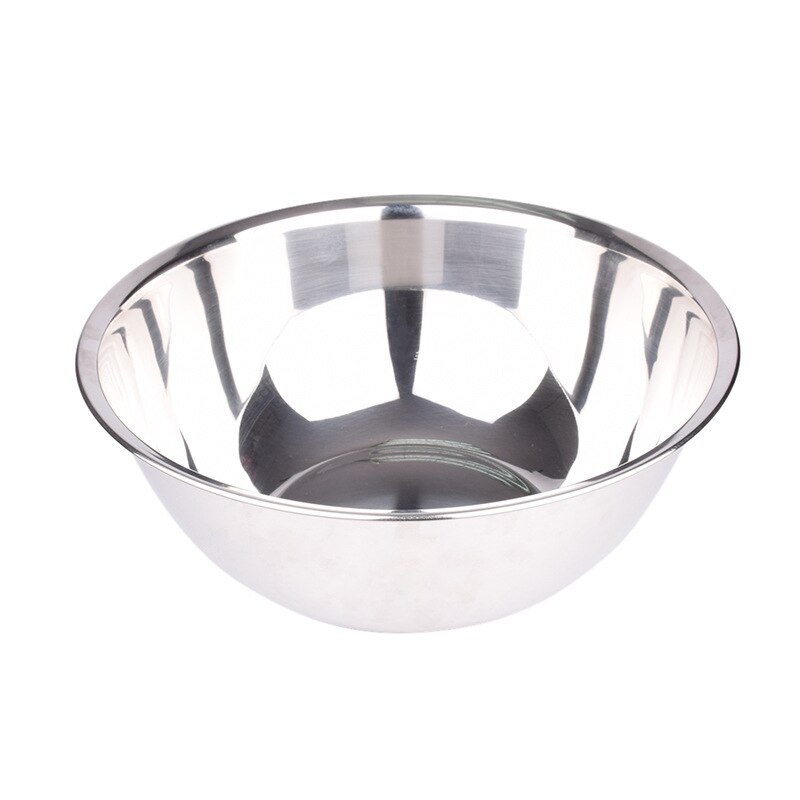 304 Stainless Steel Mixing Bowl Kitchen Anti-scalding Cooking Salad Bowls Set Egg Food Egg Mixer Bowl Baking Tools