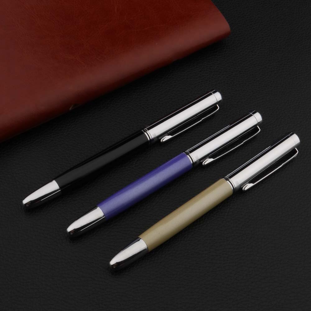 Luxe 127 metalen vulpen roestvrij staal bocht financiën extra fijn briefpapier kantoor schoolbenodigdheden schrijven