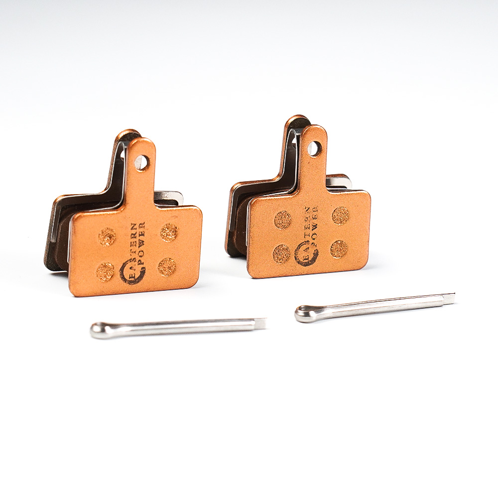 Pastillas de freno de disco hidráulico MTB cerámica B01S compatibles con Shimano M445/M355/M395 reemplazo de pastillas de freno de bicicleta-piezas de accesorios de ciclismo: Gris claro