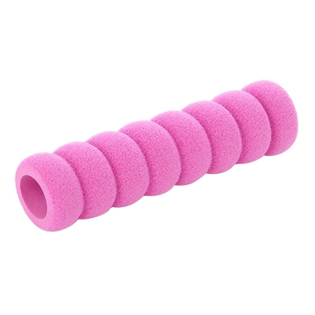 Mehrere Farben Spirale Tür Griff Abdeckung Praktische Anti-Kollision Schaum Tür Knopf Ärmel flexibel Knopf Abdeckung: 1 Stck Rosa