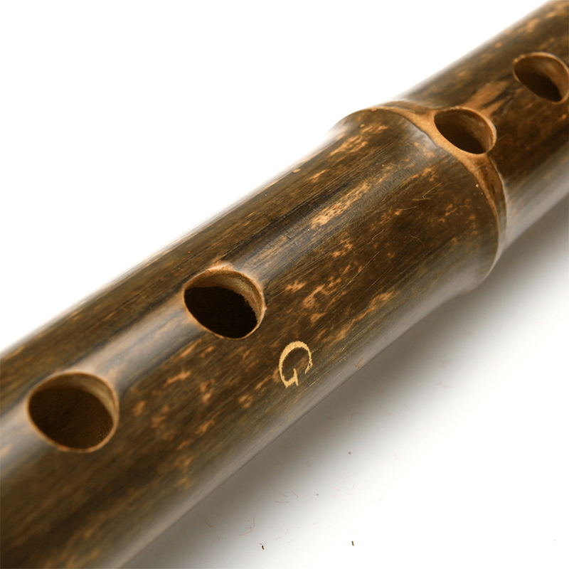 Key G Brown Vertical Bamboo Flute Traditional Chinese Musical Instruments Good Handmade Woodwind Instrument Xiao