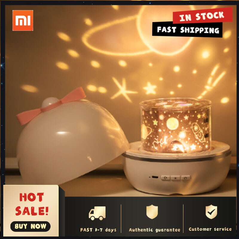 Xiaomi Mijia Cosmos de la estrella proyector lámpara LED estrellado cielo proyector lámpara de cama de dormitorio de los niños cama dormir escritorio lámpara de noche de
