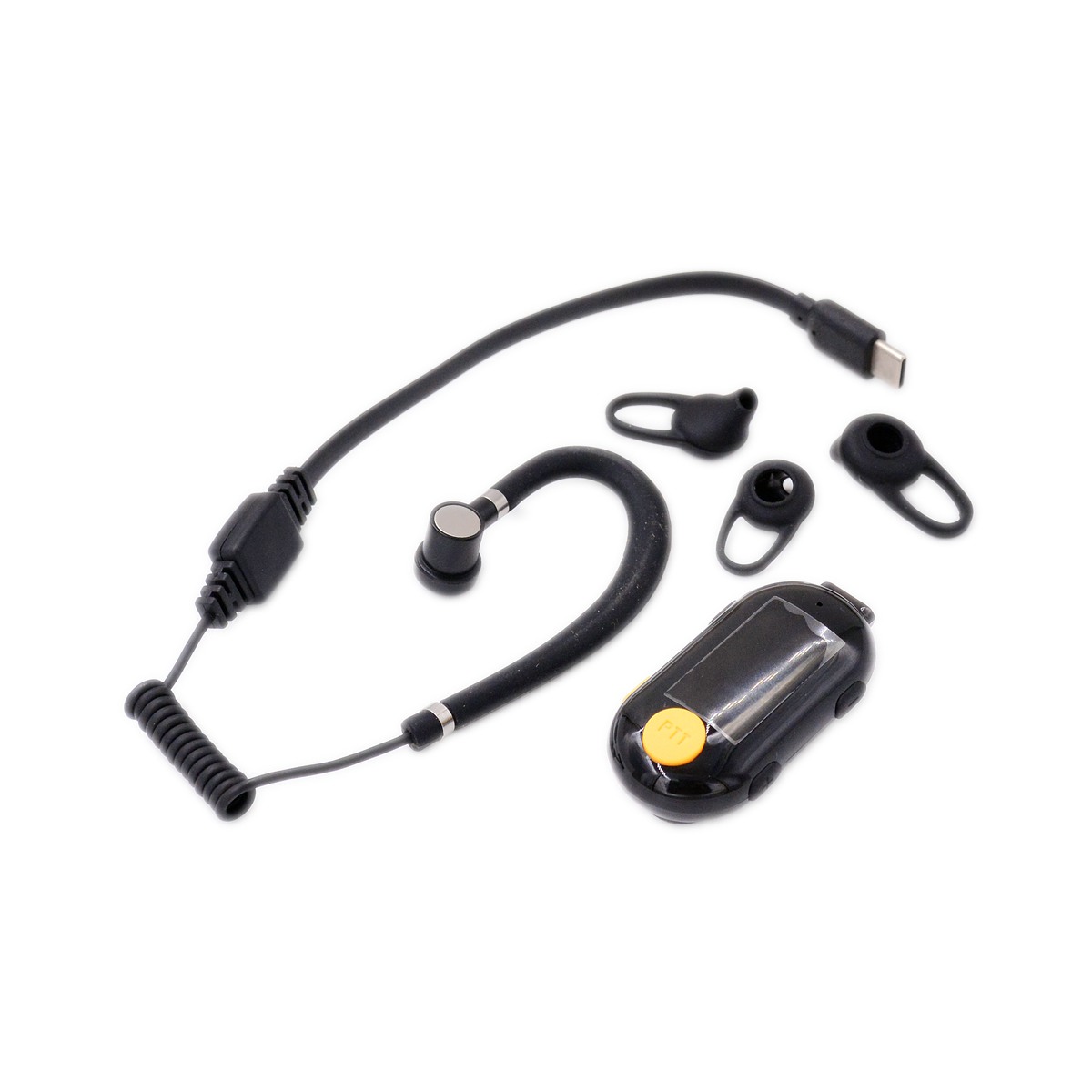 M9 Ohr hing Mini Zwei-Wege-Radio uhf 0,5 w Ohr haken Kopfhörer für Bar Hotel Salon Bank Krankenhaus drahtlose Kommunikation Walkie Talkie