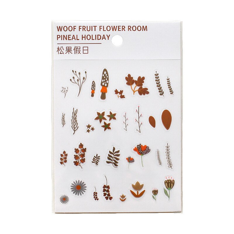 20set/1lot Kawaii Stationery Stickers Fruit tree Diary Decorative Mobile Stickers Scrapbooking DIY Craft Stickers