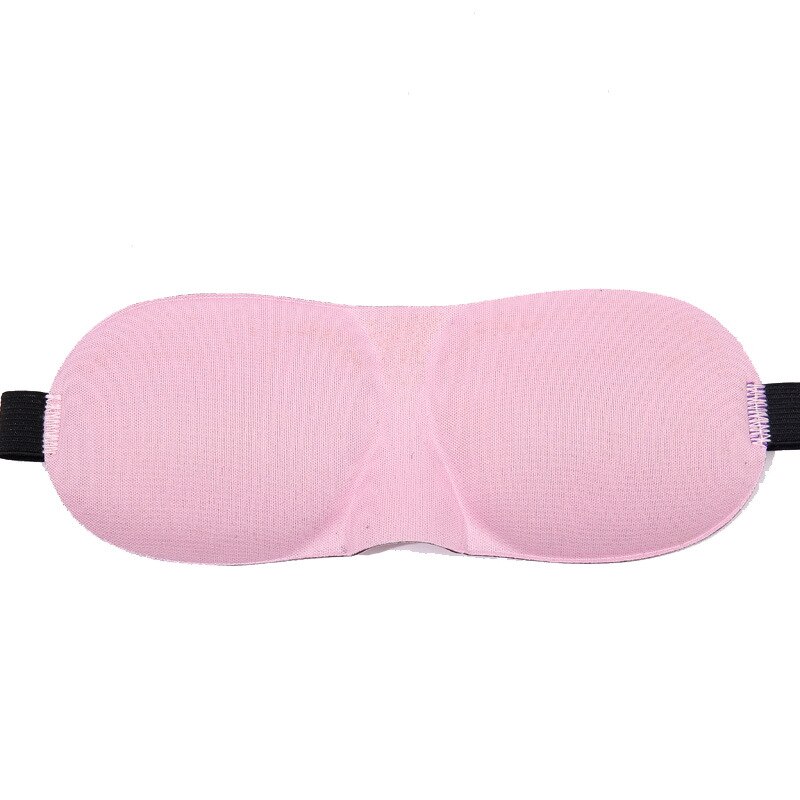 1 stk 3d sovemaske naturlig sovemaske øyenskygge deksel skygge øyelapp kvinner menn myk bærbar bind for øynene reise øyelapp søvn: Type 4
