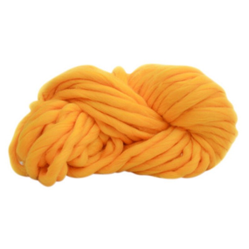 Diy Super Omvangrijk Arm Breien Wol Roving Chunky Wol Garen Super Omvangrijk Arm Breien Wol Roving Gebreide Deken: 4