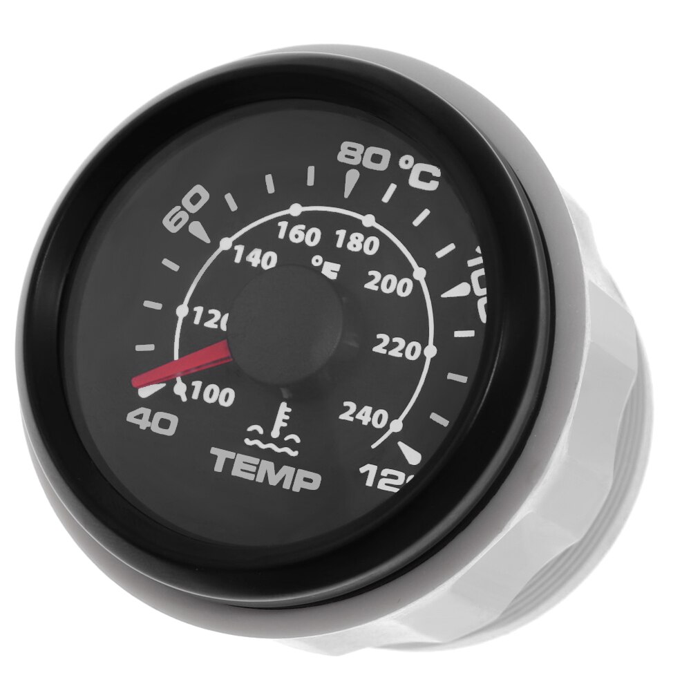 Wodoodporny wskaźnik temperatury wody 40 ~ 120 celsjusza uniwersalny miernik temperatury wody robić motocykla łódź samochodowa z 7 kolorami podświetlenia