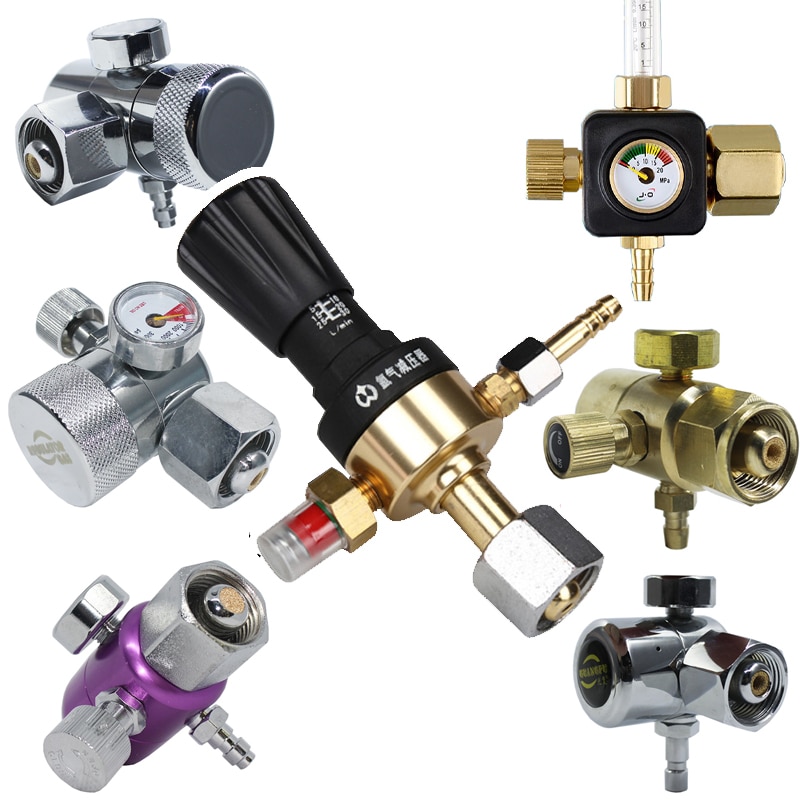 Energieffektiv argon tryckreducerare regulator flödesmätare gasregulator flödesmätare argon bågsvetsning argon regulator ventil