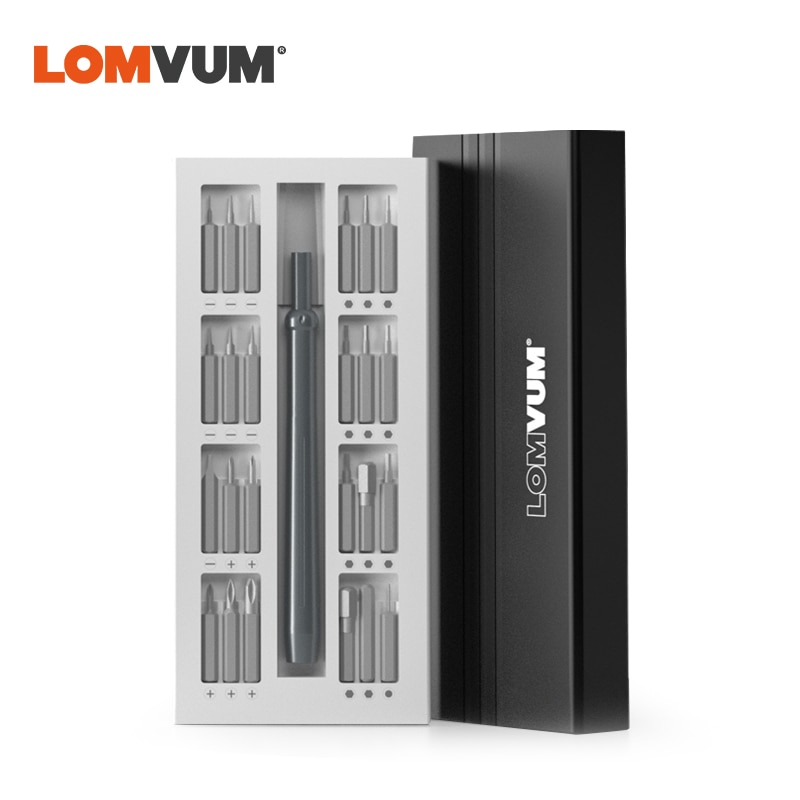 LOMVUM Screwdriver Kit Multi-function Precision Screw Driver Magnetic Screwdriver Bit For Camera Phone Repair Tool Hand Tool Set