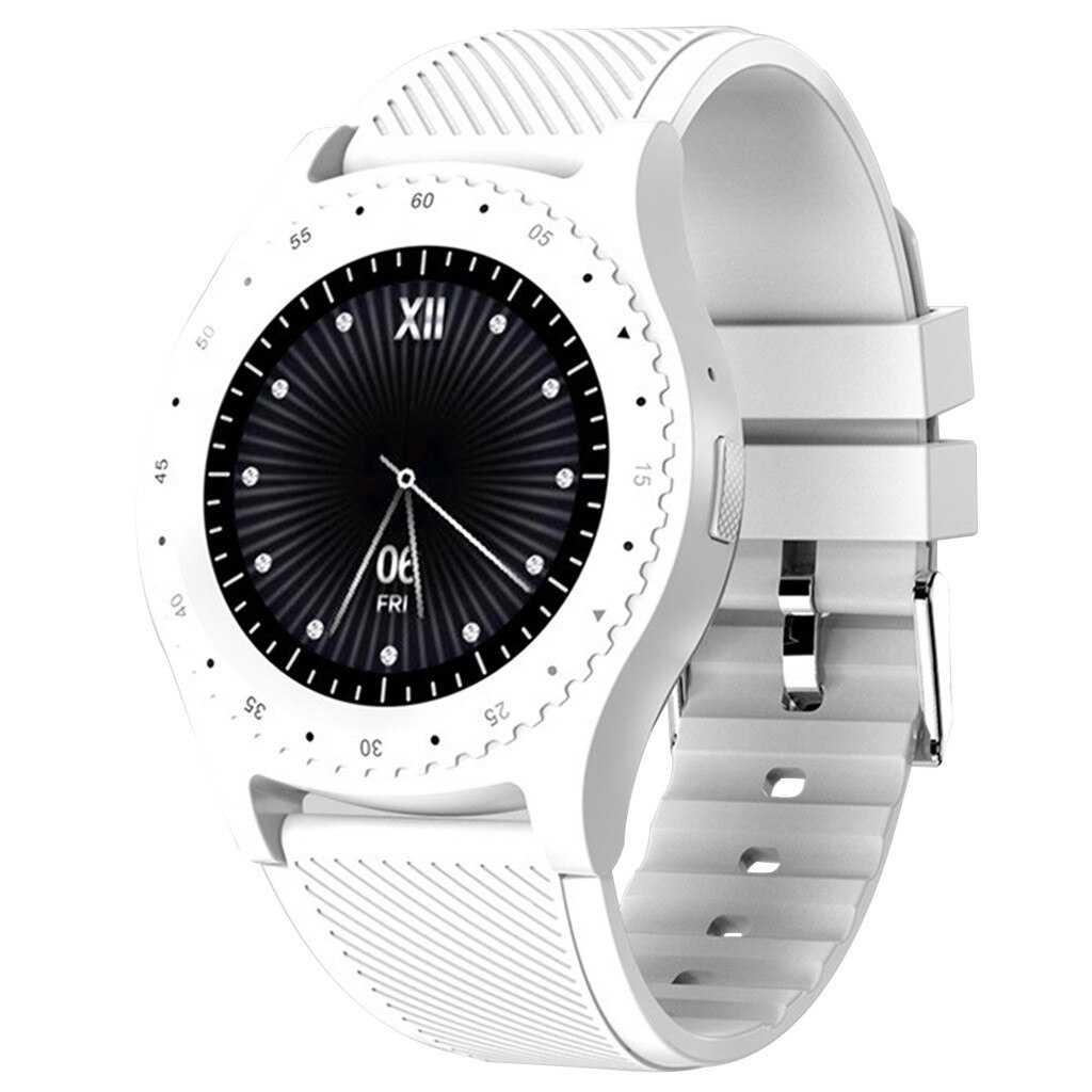 Sport Smart Horloge Voor Mannen Met Fitness Herinnering Ondersteuning Sim Tf Card 32G Sw-l9 Curren Horloge Mannen Часы мужские Erkek Kol Saati: WHITE