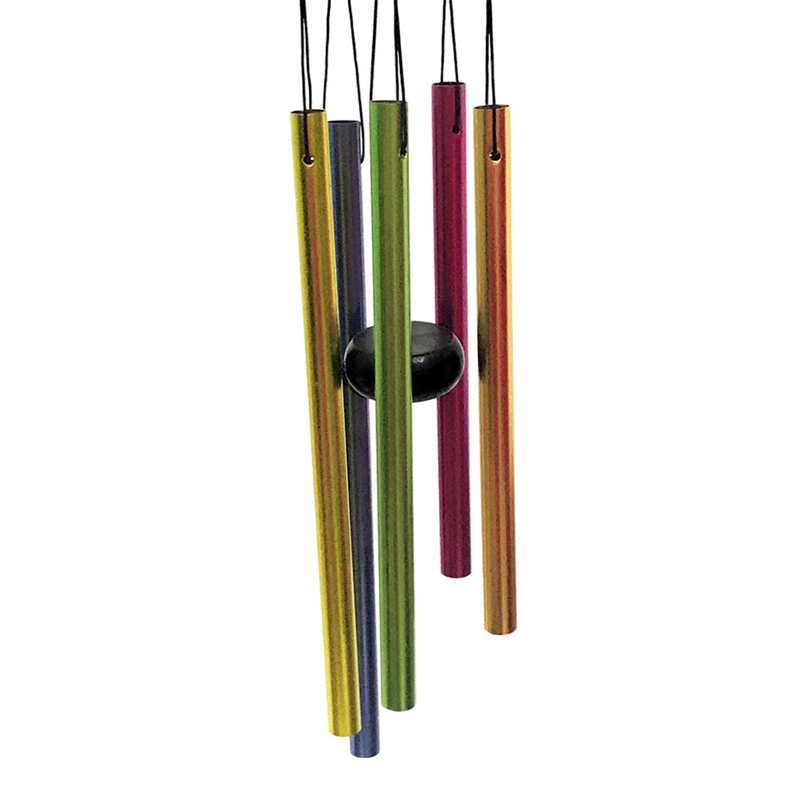 Wind Chime Colorful Square Long Pipe Garden Pendant Wrought Iron Wind Chimes For Home Decoration Wall Hanging Pendant