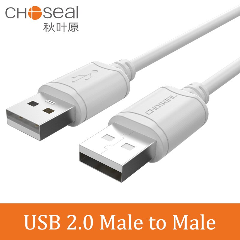 Choseal Usb 2.0 Extension Cable Type A Male Naar Male Usb Naar Usb Extender Cord Voor Hard Disk Tv Box radiator Usb 2.0 Kabel