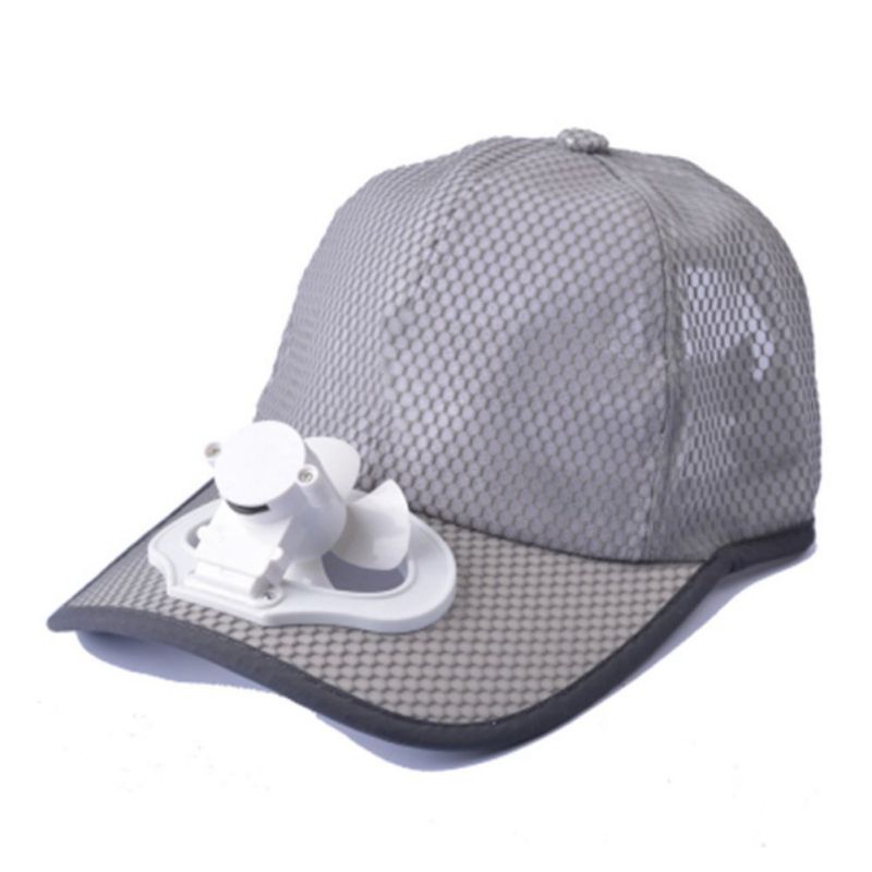Sun hat with fan, USB rechargeable fan hat, a must-have hat item for hiking in summer: NG