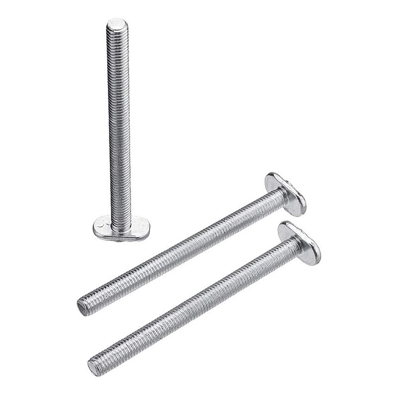 12Pcs Screw Bolt Fastener Tool M8X100mm -in Stud T-Nut Sliding Bolt for 30 Series Miter Track Woodworking Tool