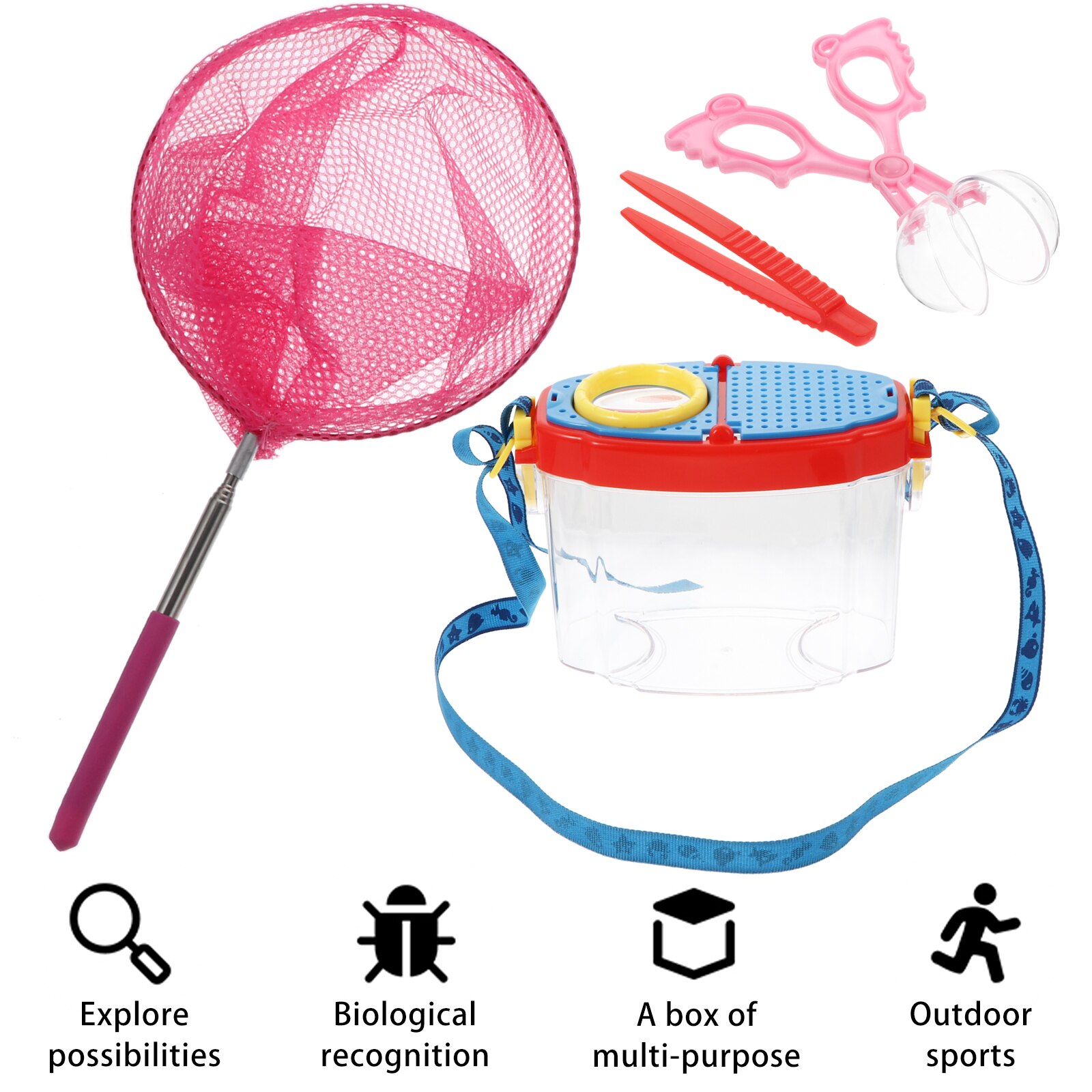 1 set of Butterflies Insect Catching Net Outdoor Insect Collecting Supplies