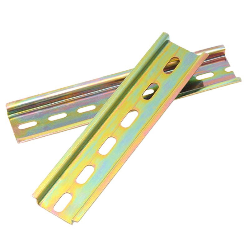Universal 35mm Slotted DIN Rail for C45 DZ47 Terminal Blocks Timer