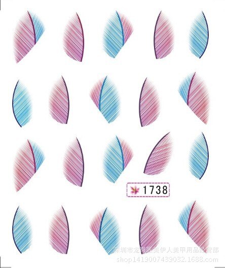 1 pièces plume colorée bricolage Nail Art strass petites perles irrégulières manucure 3D Nail Art décoration dans les accessoires de roue: 14