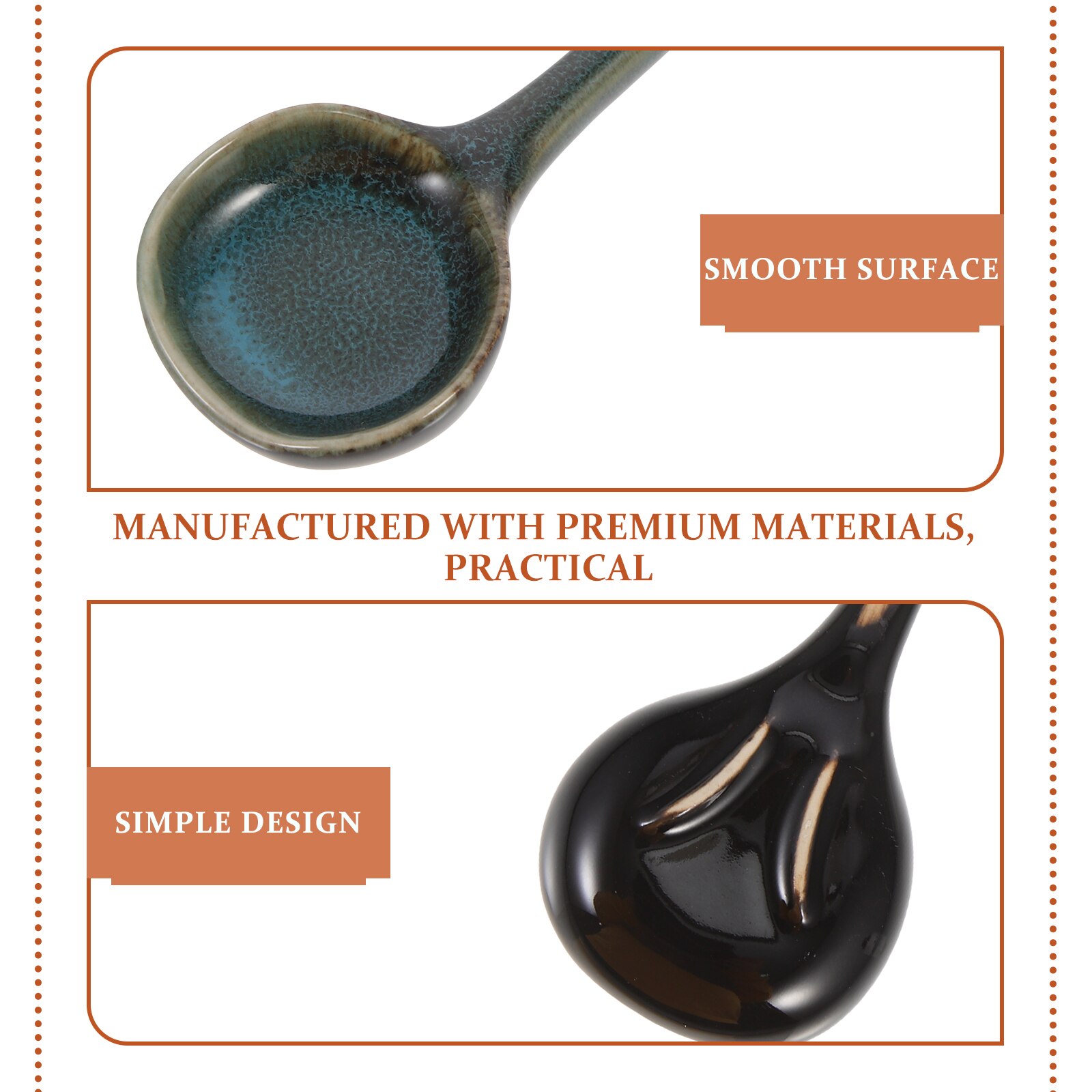 Hittebestendig Rijst Lepel Duurzame Keramische Pap Lepel Keuken Lepel