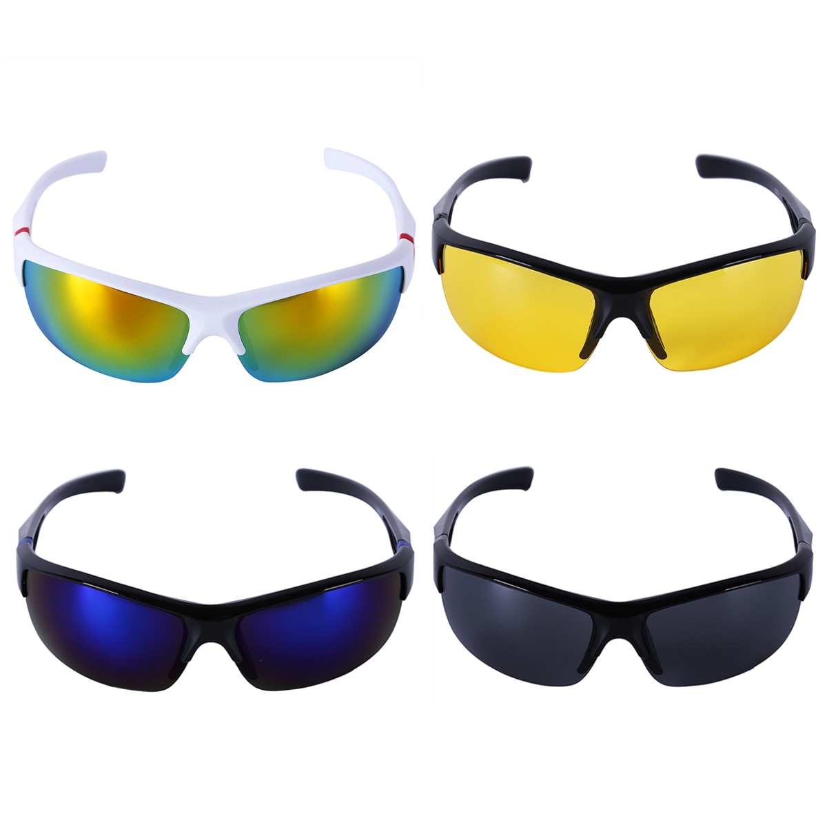 Lunettes de soleil de sport tendance pour hommes et adultes avec monture ultra-légère, parfaites pour le baseball, la conduite, la pêche, le golf, la course à pied